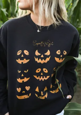 Spooky Night Oversized Crewneck