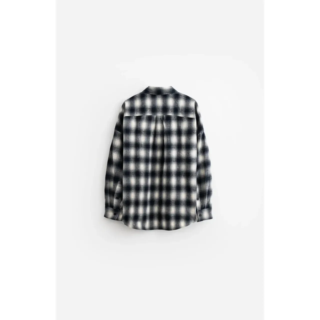 Stampd Oversized Plaid Buttondown Blue Plaid