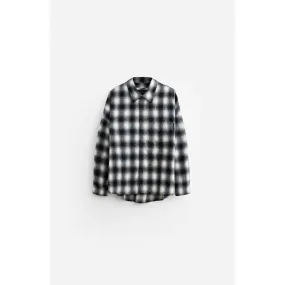 Stampd Oversized Plaid Buttondown Blue Plaid