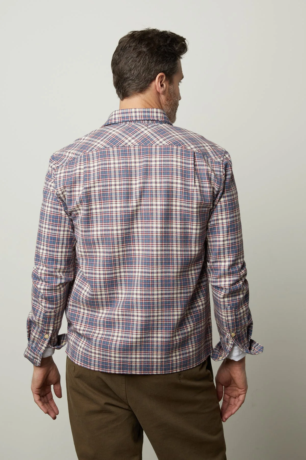 STAN PLAID BUTTON-UP SHIRT