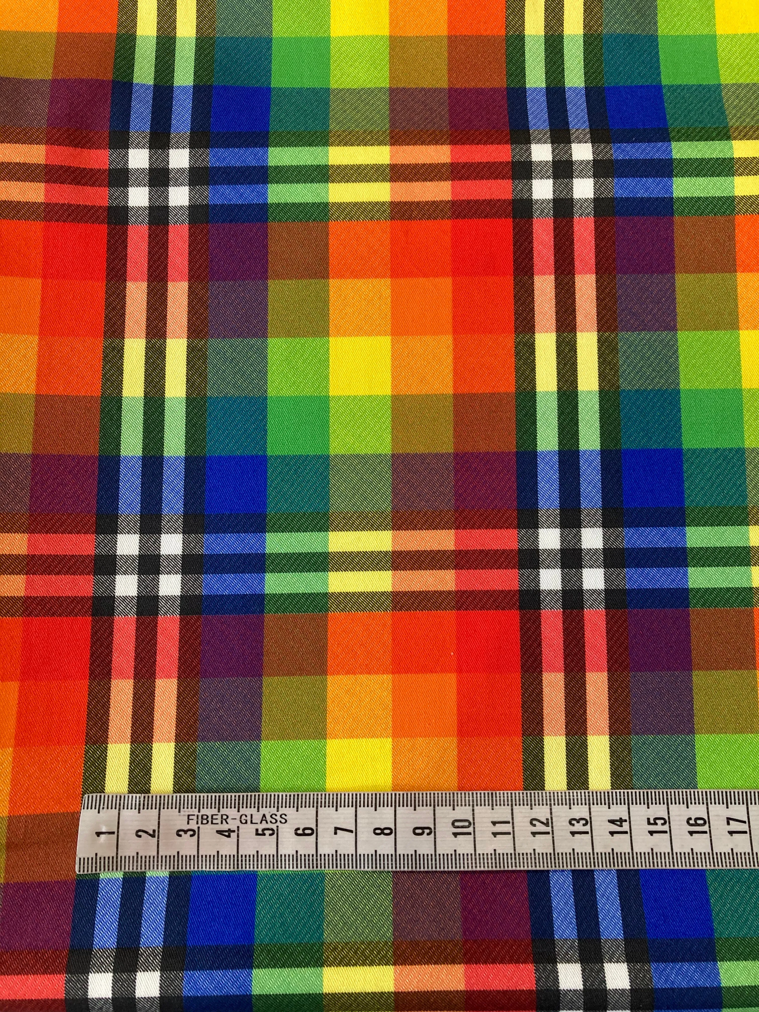 Topsy Bag - Rainbow Plaid