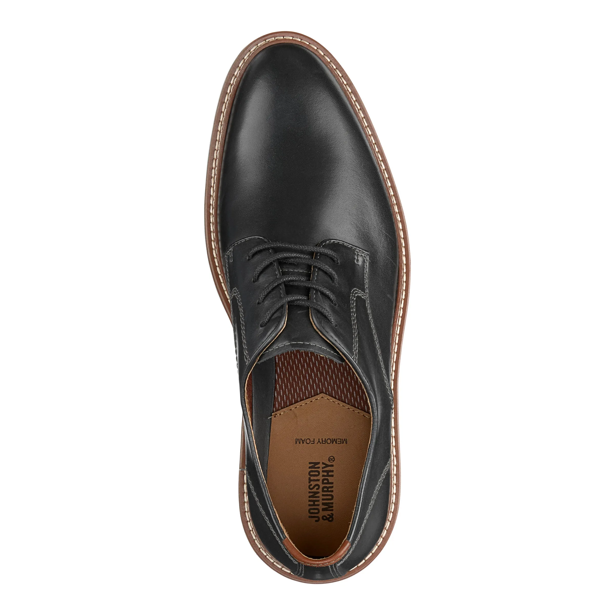 Classic Upton Plain Toe Shoes - Elegant Leather Footwear for Men