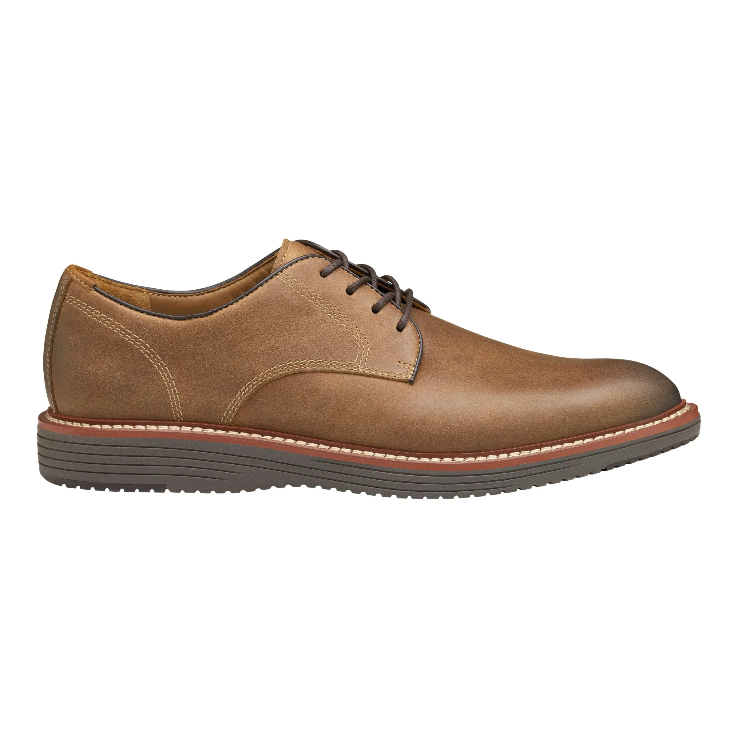 Classic Upton Plain Toe Shoes - Elegant Leather Footwear for Men