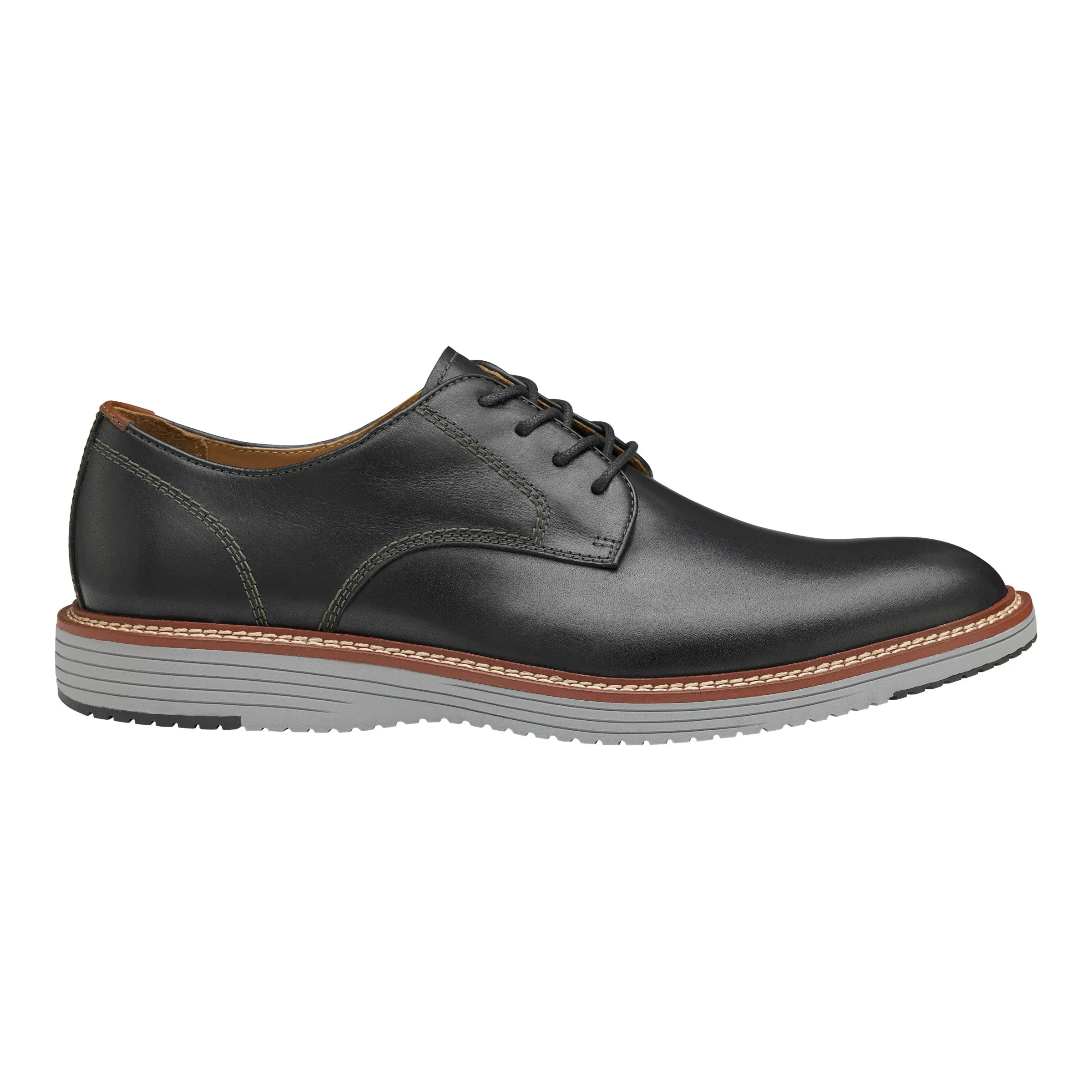 Classic Upton Plain Toe Shoes - Elegant Leather Footwear for Men