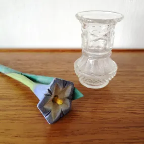 Vintage handmade wooden flower | ヴィンテージハンドメイドフラワー