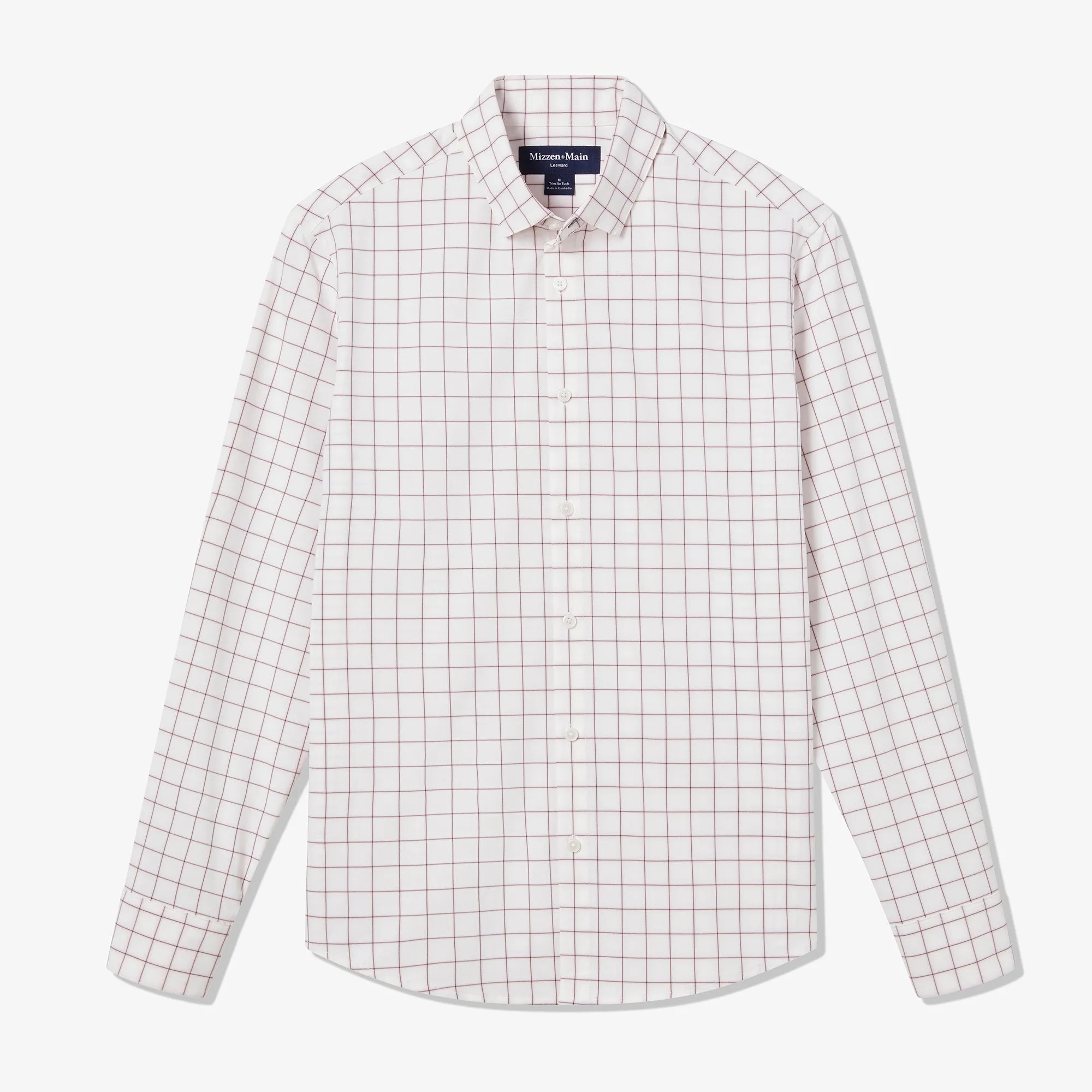 White Everett Plaid