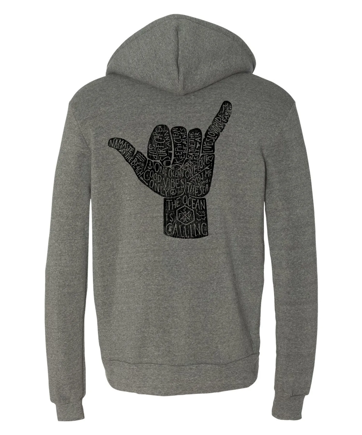 WS - Hang Loose Grey Hoodie