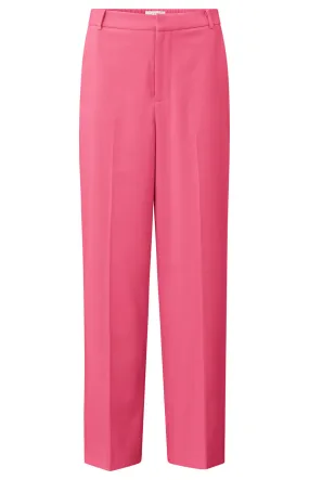 YAYA Punch Pink Loose Fit Pantalon