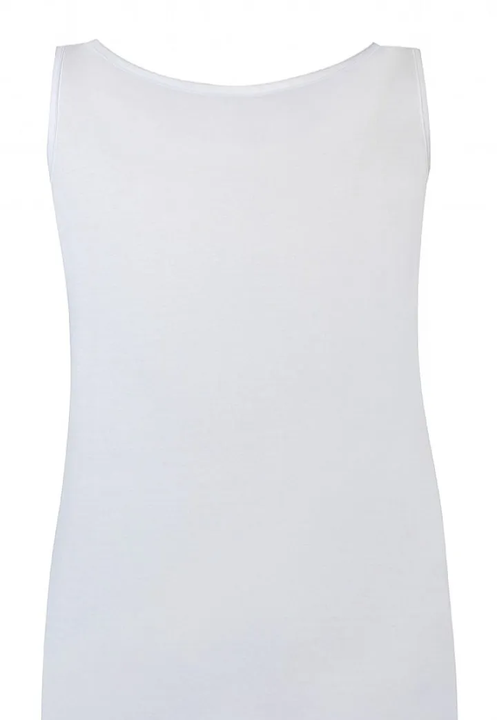 Zhenzi plain cotton cami vest