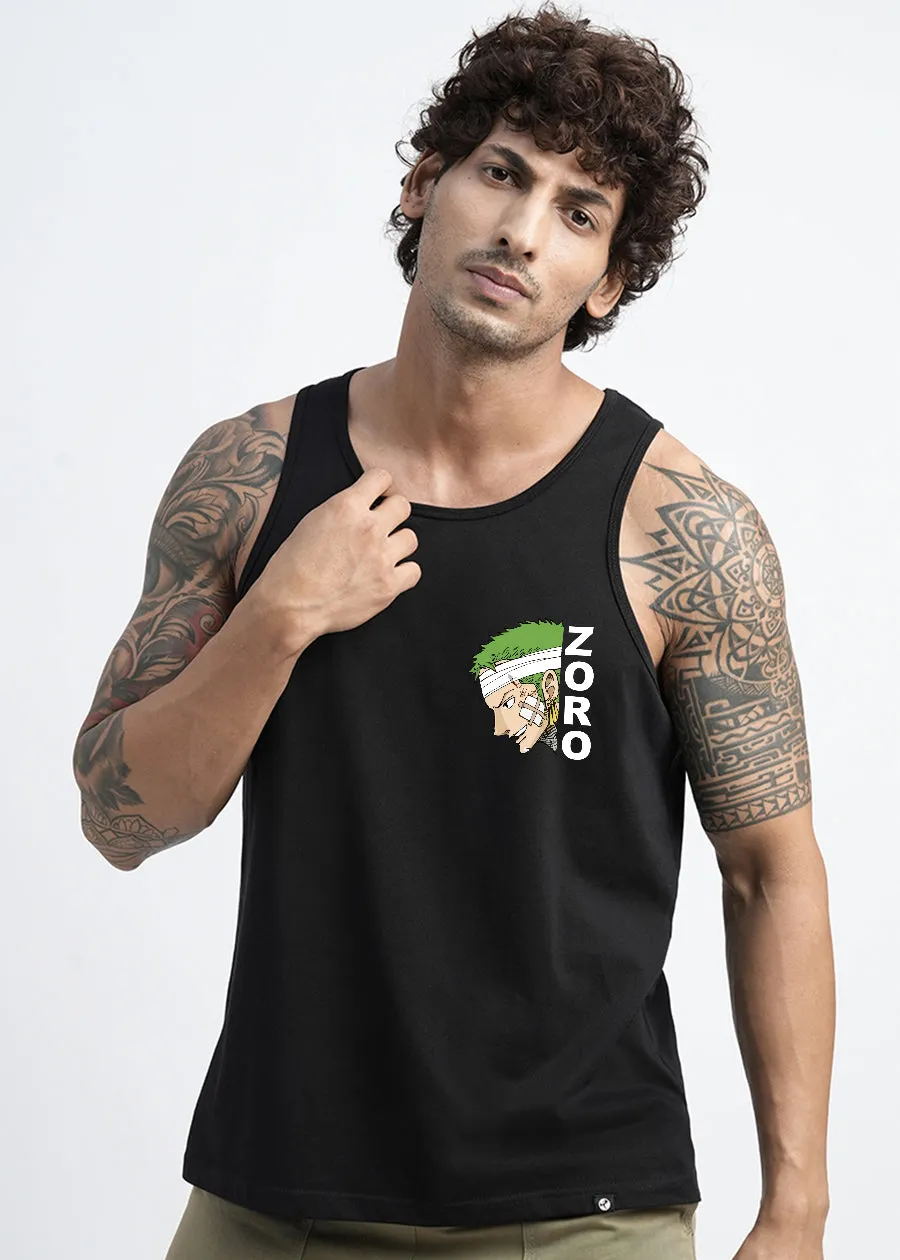 Zoro Mens Printed Vest