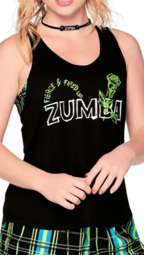 Zumba Fired Up Loose Tank